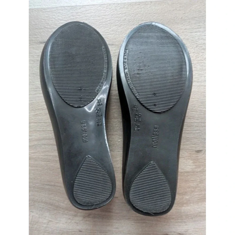 Mini Melissa Ultragirl Cherry Peep Toe Jelly Flats, 13C